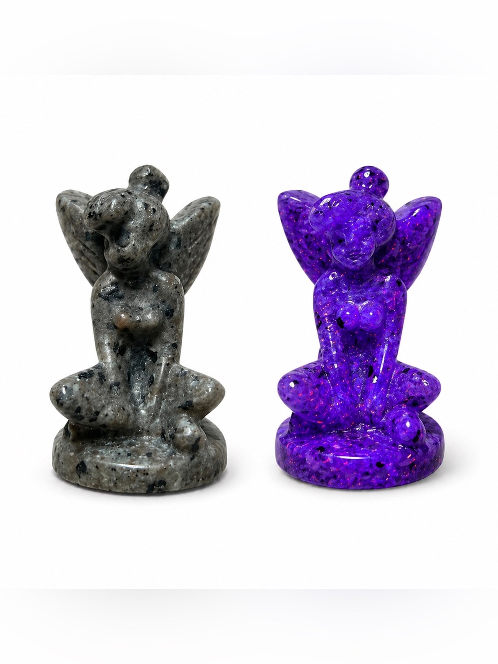 Hand-carved 2.5” Yooperlite Tinker Bell